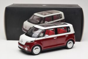 Volkswagen Bulli Minibus Concept Red & White Norev 1:18 7E9099203BL9 Diecast - image 8 of 8