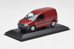 Volkswagen Caddy 2K Dark Red Minichamps 1:43 CADDY004 Diecast - image 2 of 4