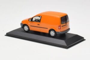 Volkswagen Caddy 2K Orange Minichamps 1:43 CADDY005 Diecast - image 3 of 4