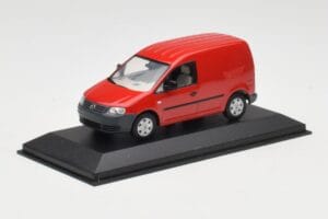Volkswagen Caddy 2K Red Minichamps 1:43 CADDY008 Diecast - image 2 of 4