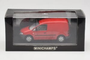 Volkswagen Caddy 2K Red Minichamps 1:43 CADDY008 Diecast - image 4 of 4