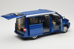 Volkswagen California T4 Ravenna Blue Metallic Norev 1:18 188607 Diecast - image 2 of 8