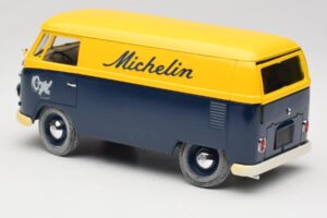 Volkswagen T1 Combi Michelin Black & Yellow Solido 1:18 9406 Diecast - image 7 of 8