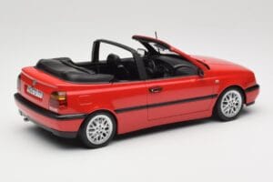 Volkswagen Golf Cabriolet Mk3 Red Norev 1:18 188433 Diecast - image 2 of 6