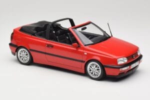 Volkswagen Golf Cabriolet Mk3 Red Norev 1:18 188433 Diecast - image 4 of 6