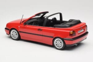 Volkswagen Golf Cabriolet Mk3 Red Norev 1:18 188433 Diecast - image 5 of 6