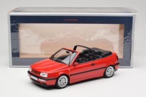 Volkswagen Golf Cabriolet Mk3 Red Norev 1:18 188433 Diecast - image 6 of 6