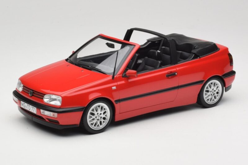 Volkswagen Golf Cabriolet Mk3 Red Norev 1:18 Volkswagen Golf Cabriolet Mk3 Red Norev 1:18 188433 Diecast