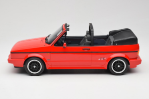 Volkswagen Golf Mk1 Cabriolet Sportline Red Otto 1:12 G095 Resin - image 3 of 6