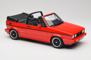 Volkswagen Golf Mk1 Cabriolet Sportline Red Otto 1:12 G095 Resin - image 4 of 6