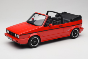 Volkswagen Golf Mk1 Cabriolet Sportline Red Otto 1:12 G095 Resin