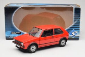 Volkswagen Golf GTI Mk1 Red Solido 1:18 8166 Diecast - image 8 of 8