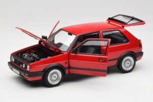 Volkswagen Golf GTI Mk2 Red Norev 1:18 188438 Diecast - image 2 of 8