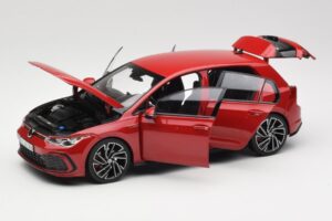 Volkswagen Golf GTI Mk8 Tornado Red Norev 1:18 188595 Diecast - image 2 of 8