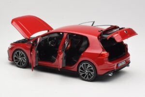 Volkswagen Golf GTI Mk8 Tornado Red Norev 1:18 188595 Diecast - image 5 of 8