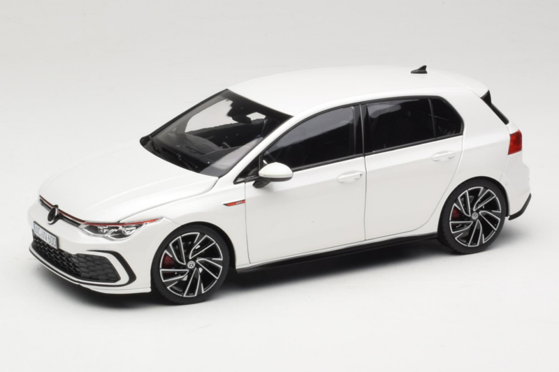Volkswagen Golf GTI Mk8 White Metallic Norev 1:18 188593 Diecast