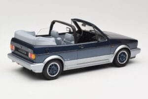 Volkswagen Golf Mk1 Cabriolet Bel Air Blue Metallic Norev 1:18 188404 Diecast - image 2 of 6