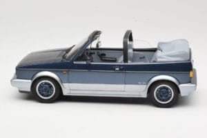 Volkswagen Golf Mk1 Cabriolet Bel Air Blue Metallic Norev 1:18 188404 Diecast - image 3 of 6
