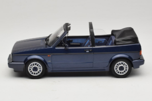 Volkswagen Golf Mk1 Cabriolet Quartett Inca Blue Norev 1:18 188628 Diecast - image 3 of 6