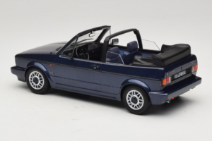 Volkswagen Golf Mk1 Cabriolet Quartett Inca Blue Norev 1:18 188628 Diecast - image 5 of 6