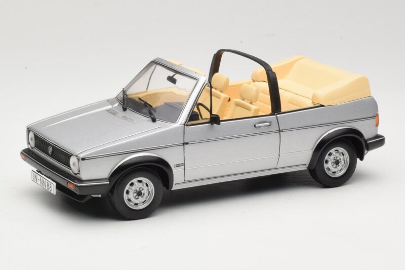 Volkswagen Golf Mk1 Cabriolet Silver Sun Star 1:18 VW004 Diecast