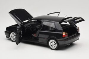 Volkswagen Golf Mk3 GTI Black Metallic Norev 1:18 188415 Diecast - image 5 of 8