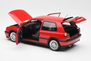 Volkswagen Golf Mk3 GTI Flash Red Norev 1:18 188418 Diecast - image 5 of 8