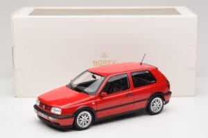 Volkswagen Golf Mk3 GTI Flash Red Norev 1:18 188418 Diecast - image 8 of 8