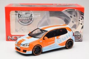 Volkswagen Golf Mk5 Zender Gulf Norev 1:18 188454 Diecast - image 8 of 8