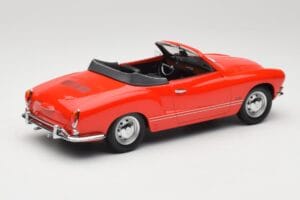 Volkswagen Karmann Ghia Convertible Red Minichamps 1:18 155054030 Diecast - image 2 of 6