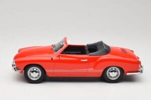 Volkswagen Karmann Ghia Convertible Red Minichamps 1:18 155054030 Diecast - image 3 of 6