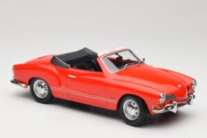 Volkswagen Karmann Ghia Convertible Red Minichamps 1:18 155054030 Diecast - image 4 of 6