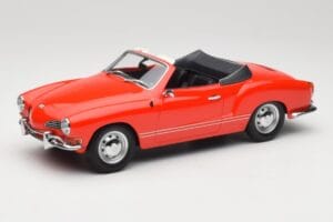 Volkswagen Karmann Ghia Convertible Red Minichamps 1:18 155054030 Diecast
