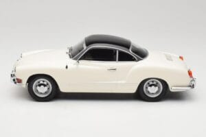 Volkswagen Karmann Ghia Cream Black Minichamps 1:18 155054021 Diecast - image 3 of 6