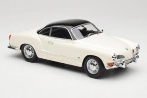 Volkswagen Karmann Ghia Cream Black Minichamps 1:18 155054021 Diecast - image 4 of 6