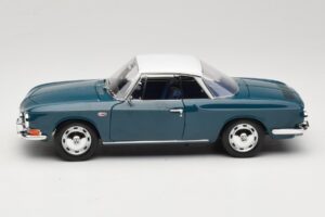 Volkswagen Karmann Ghia Type 34 1500 Sea Blue Norev 1:18 188646 Diecast - image 4 of 8