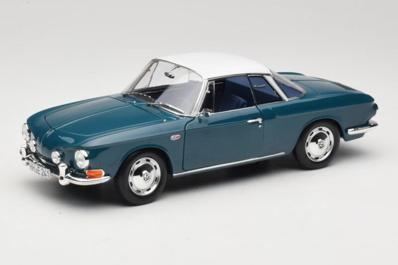Volkswagen Karmann Ghia Type 34 1500 Sea Blue Norev 1:18 188646 Diecast