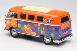 Volkswagen Microbus T1 Flower Power Road Signature 1:18 92329 Diecast - image 7 of 8