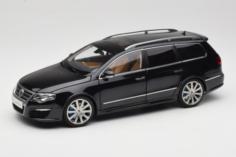 Volkswagen Passat B6 R36 Variant Black NZG 1:18 KF044-4A Diecast
