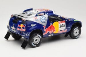 Volkswagen Race Touareg #305 Volkswagen Motorsport M. Miller / R. Pitchford Dakar Rally 2009 Norev 1:18 188466 Diecast - image 3 of 7