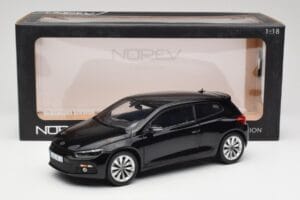 Volkswagen Scirocco Mk3 Black Norev 1:18 188471 Diecast - image 8 of 8