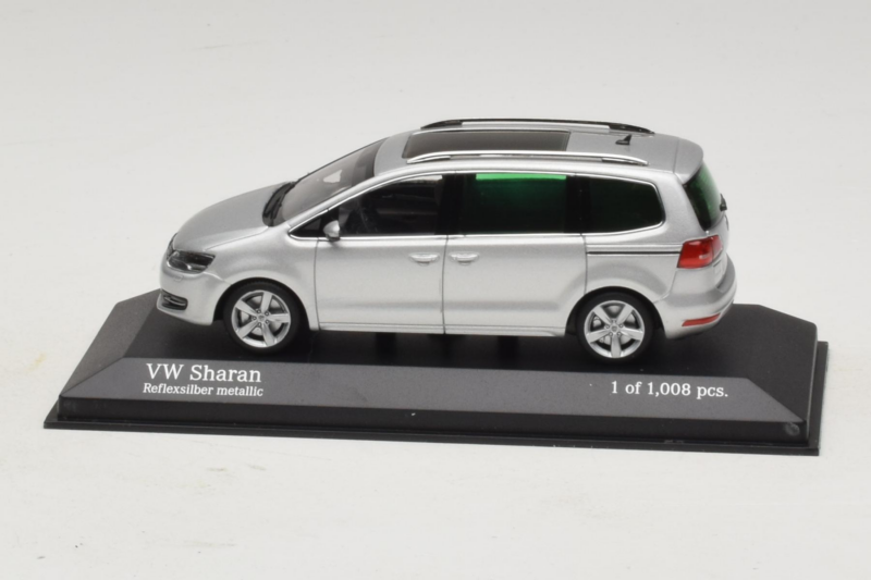 Volkswagen Sharan Silver Minichamps 1:43 400058101 Diecast