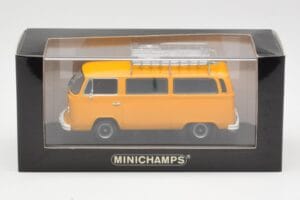 Volkswagen T2 Bus Yellow Minichamps 1:43 400053002 Diecast - image 4 of 4