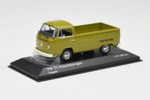 Volkswagen T2 Flatbed Green Minichamps 1:43 400053202 Diecast - image 2 of 4