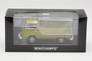 Volkswagen T2 Flatbed Green Minichamps 1:43 400053202 Diecast - image 4 of 4