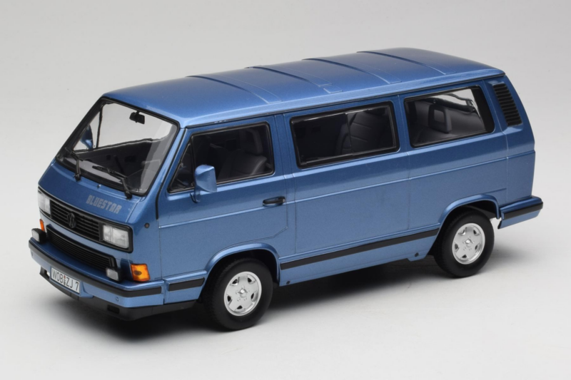 Volkswagen T3 Bluestar Blue Metallic Norev 1:18 188540 Diecast