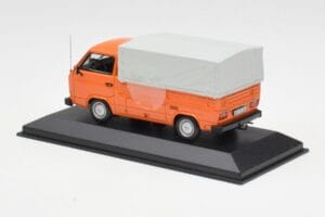 Volkswagen T3 Flatbed Orange Minichamps 1:43 400055200 Diecast - image 3 of 4