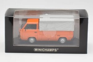 Volkswagen T3 Flatbed Orange Minichamps 1:43 400055200 Diecast - image 4 of 4