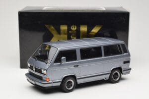 Volkswagen T3 Porsche B32 Minibus Blue KK-Scale 1:18 KKDC180221 Diecast - image 6 of 6