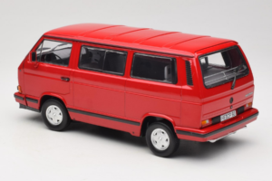 Volkswagen T3 Redstar Red Norev 1:18 188542 Diecast - image 5 of 6